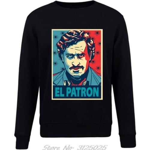 New Fashion Hardcore Hoodie Narcos Pablo Escobar El Patrol Del Mal Hooligan Cotton hoodies Autumn Winter Pullover Sweatshirt