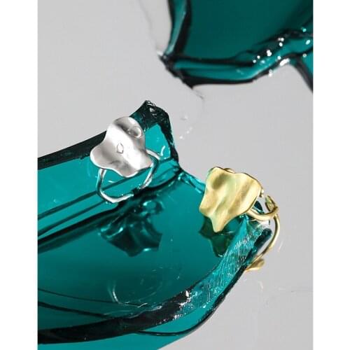 New 925 Sterling Silver Geometric Leaf Rings For Women Finger Jewelry, Fashion Party Ring Woman Birthday Gifts Accessories