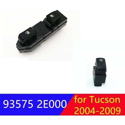 Power Window Sub Switch for hyundai Tucson 04-09 Front right rear Door window glass control lift switch button RH 935802E000