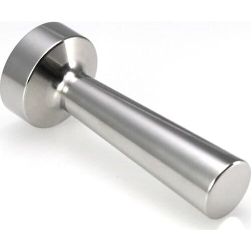Coffee Capsule Pressing Powder Hammer Stuffer Stainless Steel Die Casting Plane Base Coffee Tamper for Coffee Bean Press