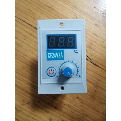 Tension Controller CF24V2A Power Input DC24V, Manual Tension Regulator Magnetic Powder Clutch Brake