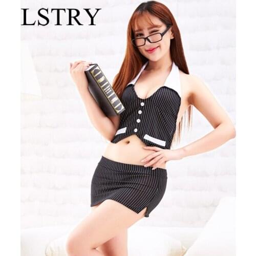 Sexy Uniforms School Girls Costume Short Mini Skirt and Tops Halloween Role Play School Girl Sexy Lingerie Costume Carnevale