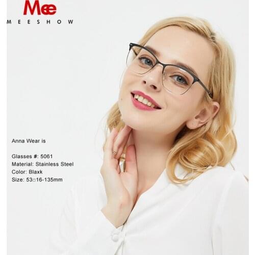 Titanium Alloy Prescription Glasses womens glasses reto eye glasses cat eye mens glasses profressive Myopa optical frame 5601