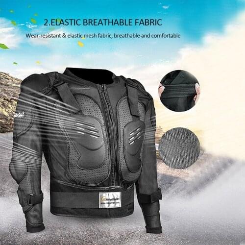 Riding Tribe Motorcycle Racing Body Armor Motocross Jacket Off-Road Safety Protection Clothing Chest Spine Protector Gear HX-P13