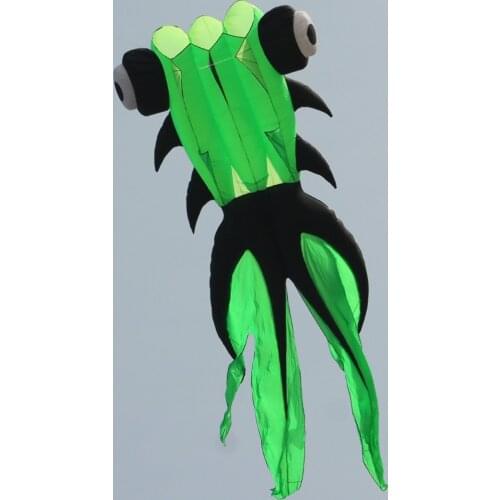 Goldfish outdoor games familie cerf volant 3d giant games kites for adult large outdoor animals flying toy bird ripstop fabric