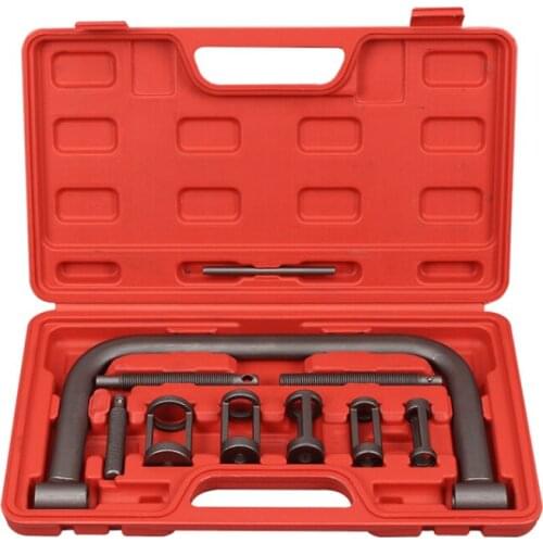 Car Engine Cylinder Head Valve Spring Compressor Remove Install Tool Clamp Set OHV / OHC Installer Removal Tool For Motorcycle