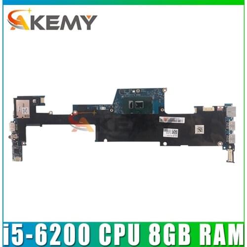 For HP Envy 13-D 13-d036tu Laptop Motherboard 829285-601 LA-C482P With SR2EY i5-6200 CPU 8GB RAM 100% Tested Fast Ship
