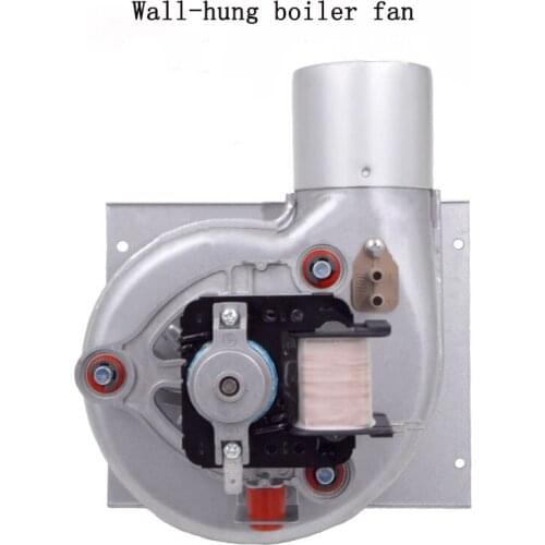 1pc fan motor for fireplace blower heating motor hot air circulation heat boiler motor centrifugal fan blower impeller 220V 35W