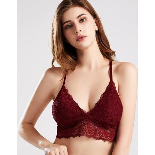 Natural Breast Wrapping Ladys Lace Bra No Steel Ring Bra Women’s Underwear Soft Gather Bra