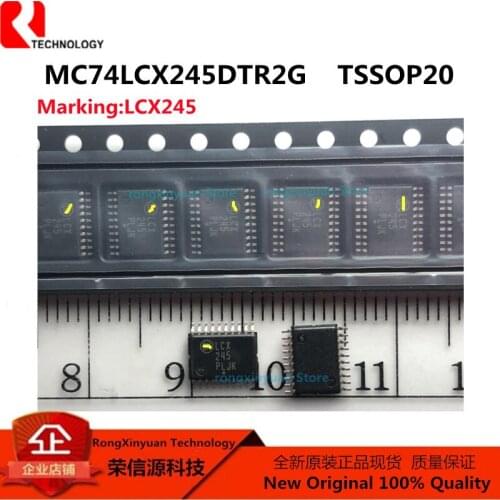 MC74LCX245DTR2G Marking: LCX245 TSSOP20 MC74LCX245DTR2 MC74LCX245 Low-Voltage CMOS Octal Transceiver 100% New original