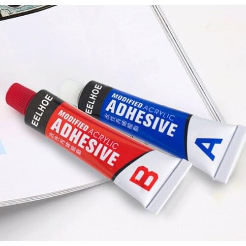 Special AB Metal Repairing Adhesive Super Glue Iron Steel Auto Radiator Water Tank Leakage Plugging Welding Strong Adhesive Glue