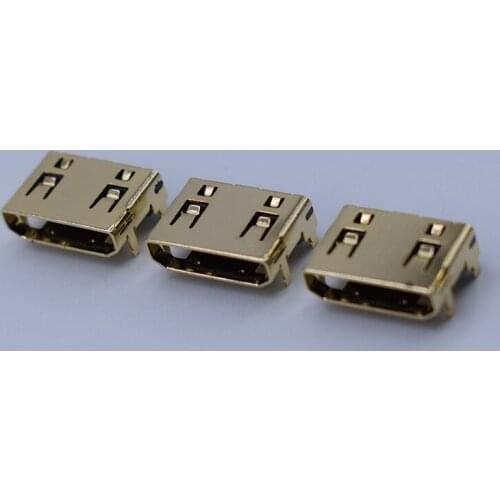 The MINI MINI HDMI hd interface mother 19 p patch hd interface Hd transmission socket