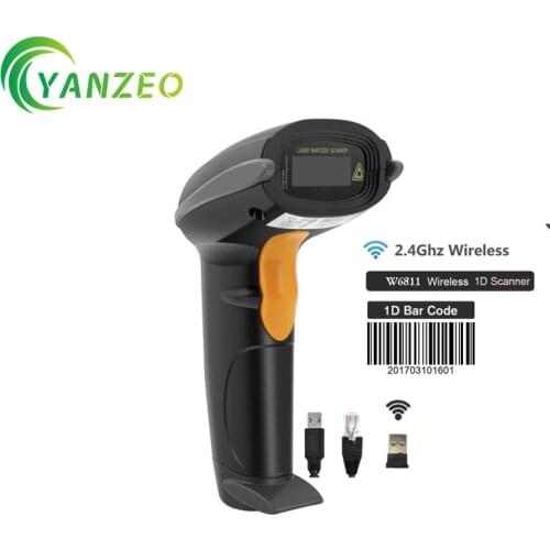 Yanzeo Handheld Wired/Wirelress Barcode Scanner 1D/2D QR Bar Code Reader PDF417 for IOS Android IPAD