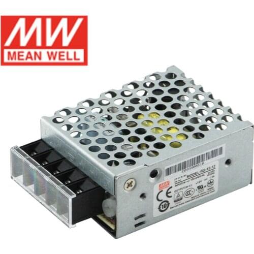 MEAN WELL RS RS-15 RS-25 RS-35 RS-50 Series 5V 12V 15V 24V 36V 48V Single Output Switching Power Supply