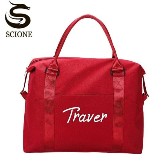 Large Capacity Travel Bags with Trolley Case Cover Organizer Packing Travel Duffle Bag Multifunctional Portable Yoga Bag XA710M