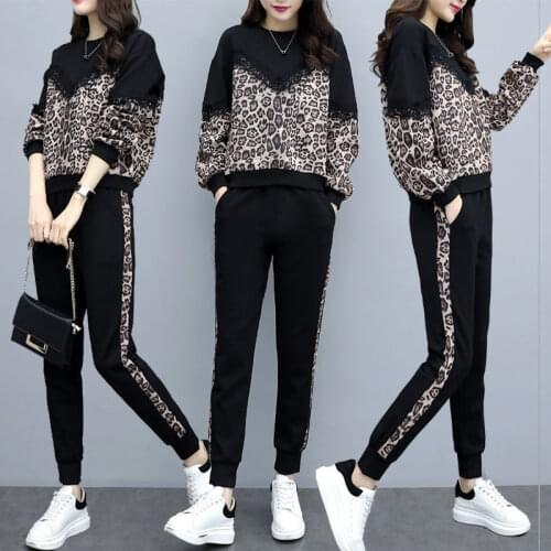2021 Women Casual Sets New Fashion Tops Sweatshirt Long Pants Sets Female Clothing Suits Tracksuit Sets Ladies Tracksuit H1154