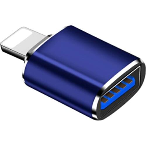 Lightning Apple adapter usb pen drive adapter is suitable for pendrive Apple mobile phone /6S/7/8/X/XR/11/XS/MAX/11pro/ipad