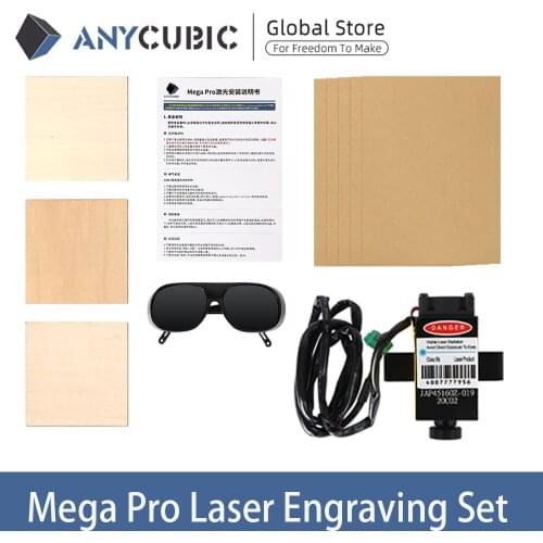 3d printer parts Anycubic Laser Engraving Head Set For Mega Pro FDM 3D Printers Accessories DIY Kit