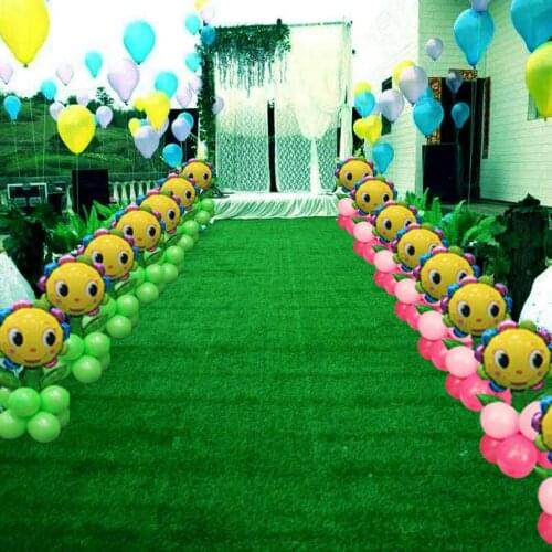 Anniversary celebration Wedding decorations Sunflower balloon Latex balloons Grand Event Party supplies promotion Props 20pc/lot