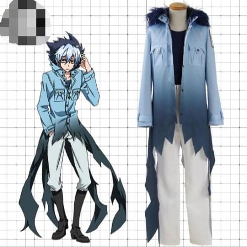 Japan Hot Anime SERVAMP cosplay sleepy ash cos Halloween party Unisex Anime everyday uniform costume coat+shirt+pants