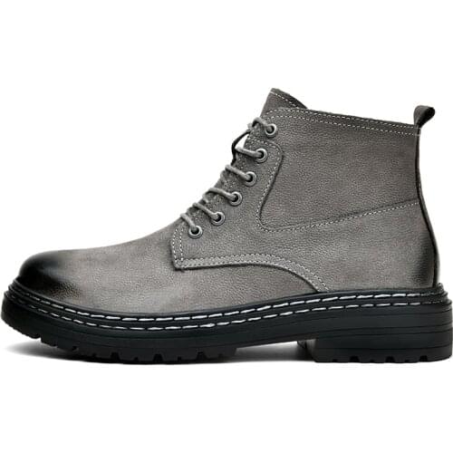 Mens Shoes Casual Luxury Men Military Tactical Boots Man Sneakers Non-slip Motorcycle Winter Boots Military Boots British Style