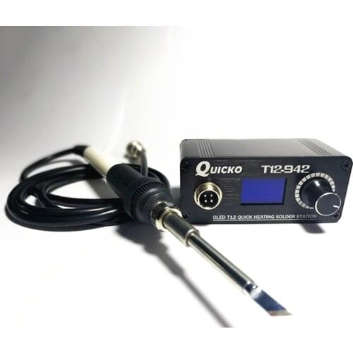DC24V 72W for QUICKO Handle Soldering Station Kit Solder Electric Tools Iron Tips Temperature Controller Soldering Tool