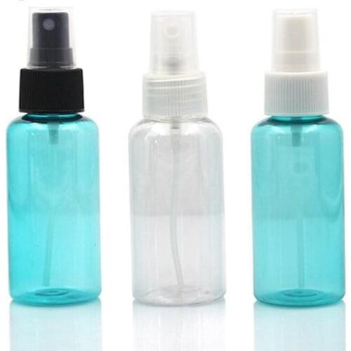 2017 New 100pcs Empty Travel Spray Bottle 80ml Refillable Bottles Atomizer For Make Up Skin Care