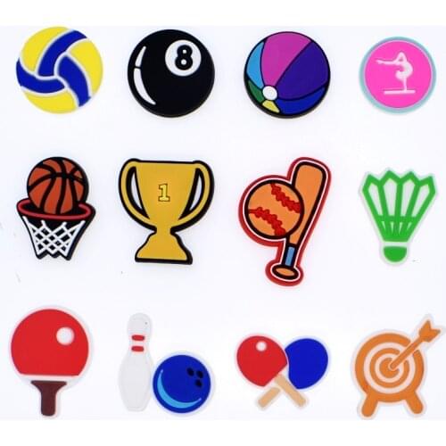 New Year Gifts For Kids Balls Animals Cakes Biscuit Christmas Series Outer Space Shoe Charms Fit Wristbands