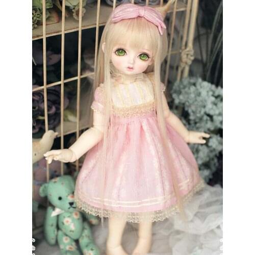 Full Set 1/4 BJD Doll BJD/SD Lovely Bambis Resin Doll With Free Eyes For Baby birthday Girl Gift