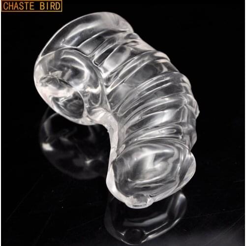 SexShop Queen Sex Training Couple Sex Games AV Game Props Penis Exercise Detained Male Flex TPR Soft Body Chastity Cage A344