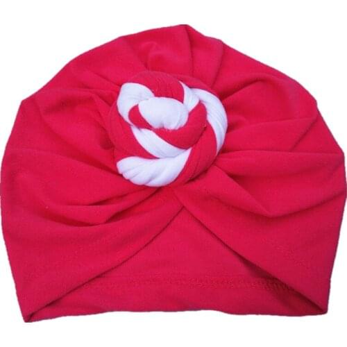 Mommy and Baby Matching Turban Hat Solid Color Soft Newborn Hats Women Caps Baby Hair Accessories Mom and Me Hat Cap