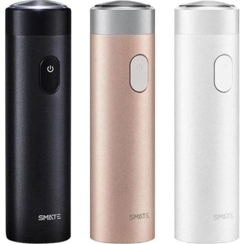 Smate turbine razor electric mens rechargeable beard knife mini millet ecological razor comfy clean high quality 3colors