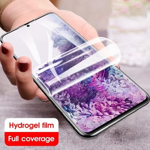 Tempered Glass For Samsung Galaxy S20 Plus Ultra Glass Screen Protector For Galaxy S10 Plus 5G S10E S10 Lite Soft Hydrogel Film