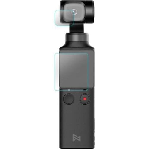 Tempered Glass Screen Protector Cover For FIMI PALM Handheld Gimbal Pocket Camera Lens LCD Screen Protection Film Case Accessory