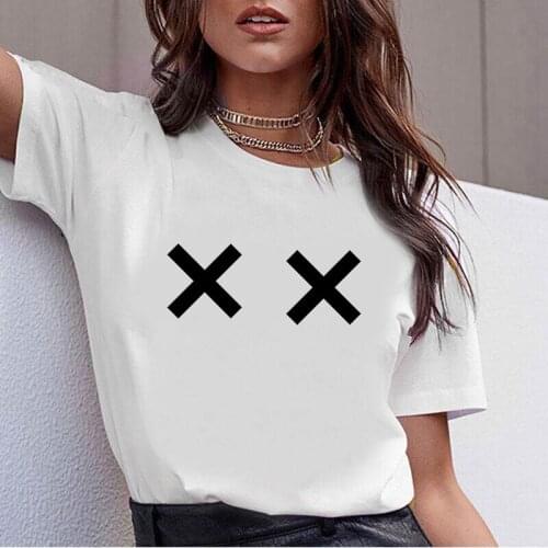 2021 Women Tshirts Summer Funny Tops Casual Fashion Ladies Girls T-shirt Female Sexy Design T shirt Short Sleeve O-neck Clothes