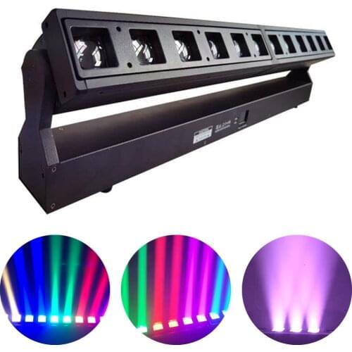 12X40W RGBW 4IN1 ZOOM Beam Moving Head Light DMX512 LED Wall Wash For DJ Disco Party Stage Effect Lighting Night Club Bar Light