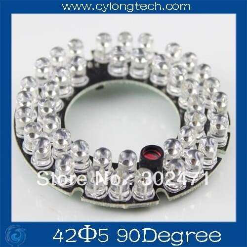 42 LED 5mm Infrared IR Led Board For Camera 90 Degree Bulb.CY42F5-90A