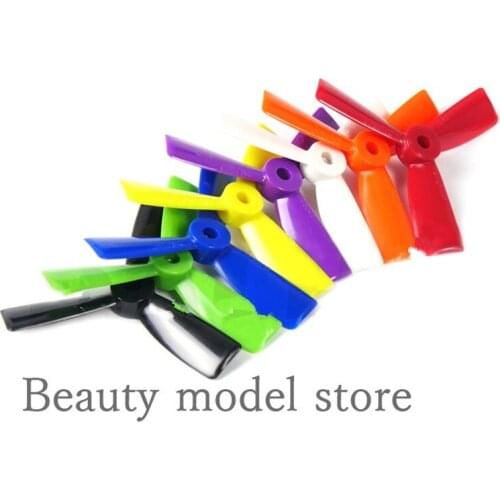 50 pairs T3045BN 3 blades Bullnose Propeller CW /CCW for DIY mini 130 QAV150 160 Racing Quadcopter 3 inch propeller