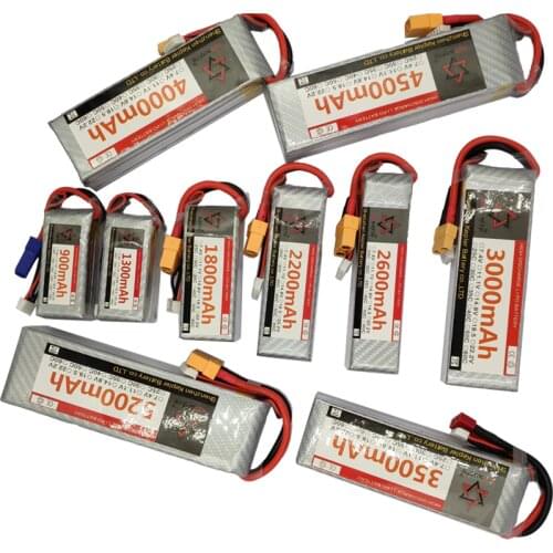 RC Lipo Battery 4s 14.8v 35C 60C 1300 1800 2200 2600 3000 3500 4500 5000 6000 mAh For RC Car Plane Boat Helicopter Truck Tank