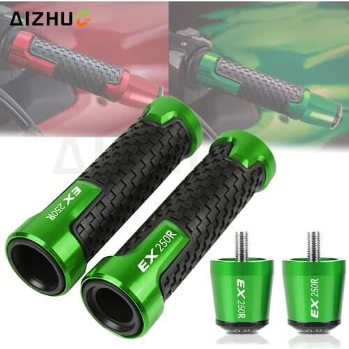 EX 250R Motorcycle Accessories Handlebar Grip End Handle Bar Cap Ends Plug Cover FOR KAWASAKI EX250R EX250 R 2008-2012 2011 2010