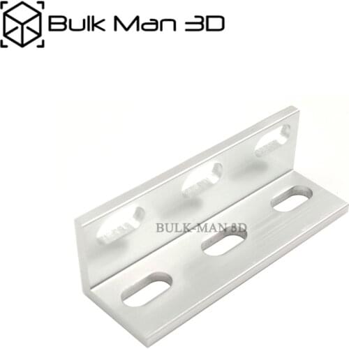 CNC Aluminum Triple Universal L bracket for Wood CNC Router Machine 3D Printer V-slot Linear Rail 10pcs/lot