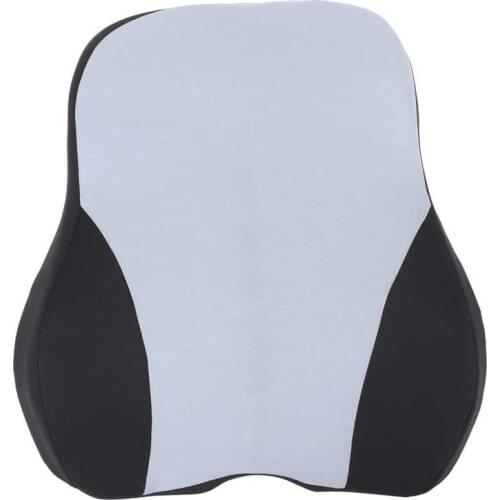 Car Seat Waist Support Pillow Interior Breathable Memory Foam Pain Relief Universal Cloth+Memory Foam Car Interior Accessory