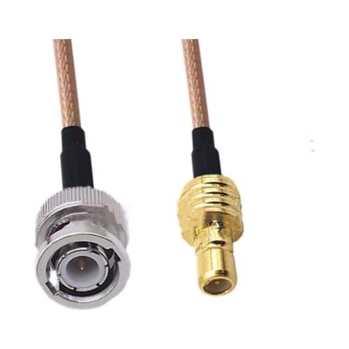 BNC Male to SMB Male Connector Pigtail Jumper RG316 Cable 50 ohm