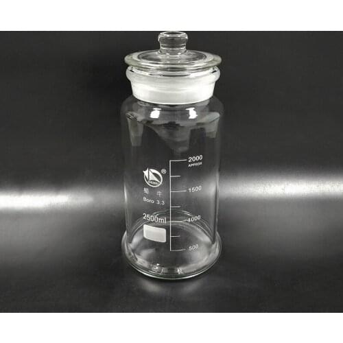 Specimen bottle,Capacity 2500ml,Storage bottle,Storage jar,Laboratory bottle