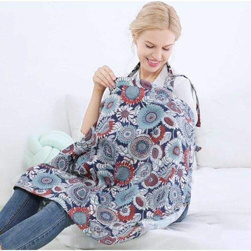 Baby Breastfeeding Towel Maternity Apron Infants Stroller Nursing Cover Blanket F3ME