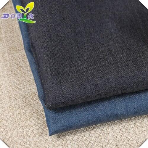 Cash denim fabric denim fabric washed denim shirt dress clothing wholesale