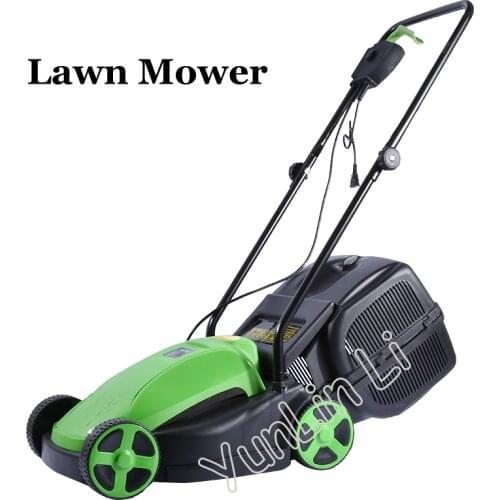 1600W Electric Lawn Mower with 10m Cable 220V Lawn Mower Push Weeding Machine Reel Mowers