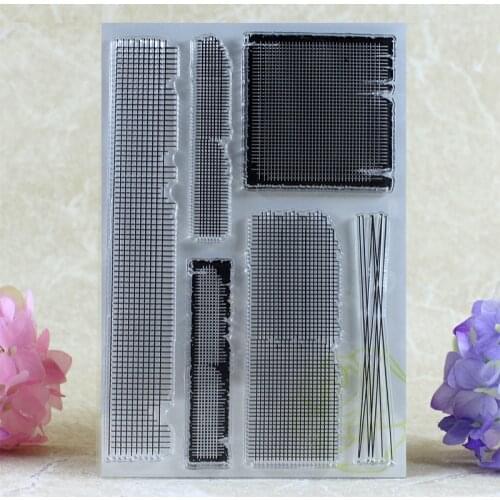 Messy Background Transparent Clear Silicone Stamp/Seal for DIY scrapbooking/photo album Decorative clear stamp sheets A007