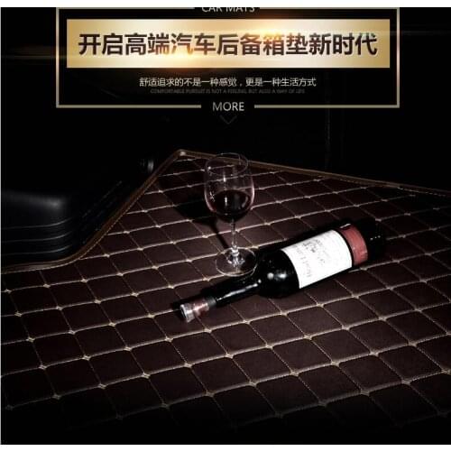 For Hyundai ix25 Creta Cargo Liner car trunk mat carpet interior Floor Mats leather pad car-styling products accessory 2015-17