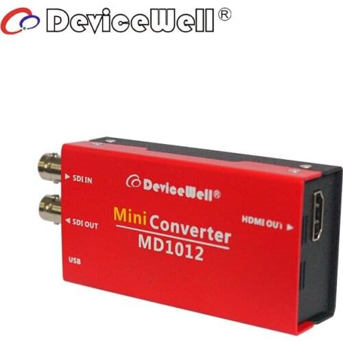 MD1012 New SDI Input HMDI Output Loop 1080P Mini Video Converter